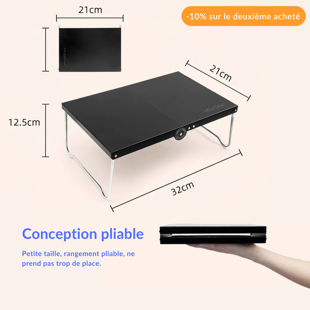 Table extérieur - Portable